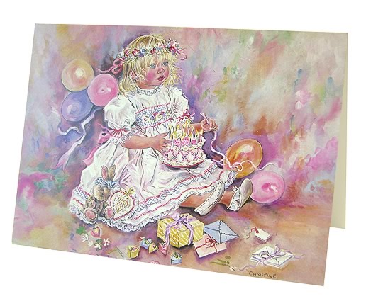 Birthday Girl &copy; Copyright Christine Haworth Designs